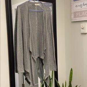 Abercrombie & Fitch wrap cardigan knit sweater M/L